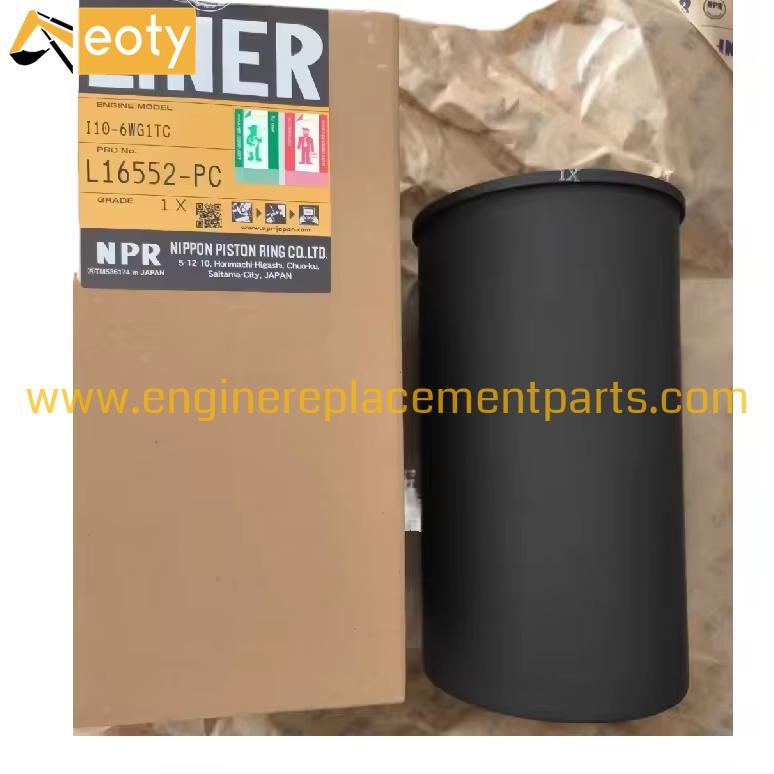Genuine For Isuzu 6wg1 Engine Cylinder Liner Kit I10-6wg1t L16552-pc 1x Cylinder Barrel Made In Japan