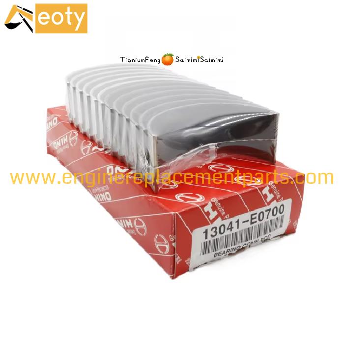 Hino Jo8e VH13041E0700 Connecting Rod Bearing for SK350-8, SK330-8 Excavator