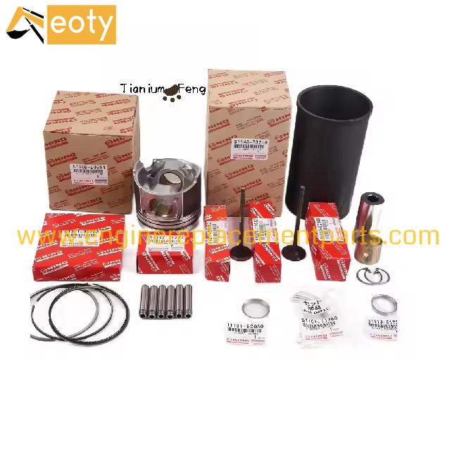 Genuine Hino J05E J08E Cylinder Liner Piston Kit S1301-92080 S1146-73210