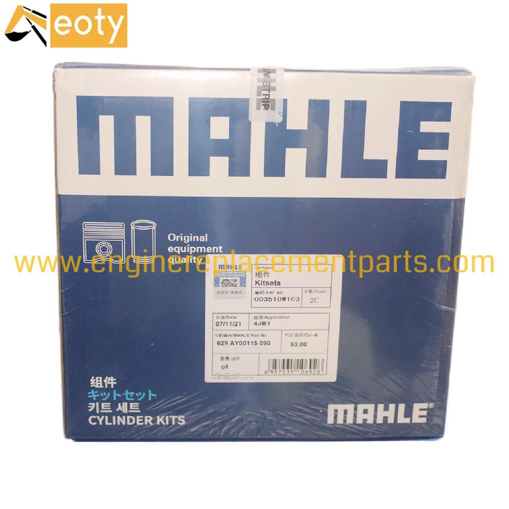 MAHLE 003510WTC3 Cylinder Liner Kit for ISUZU 4JB1 Engine | Piston, Liner, Rings