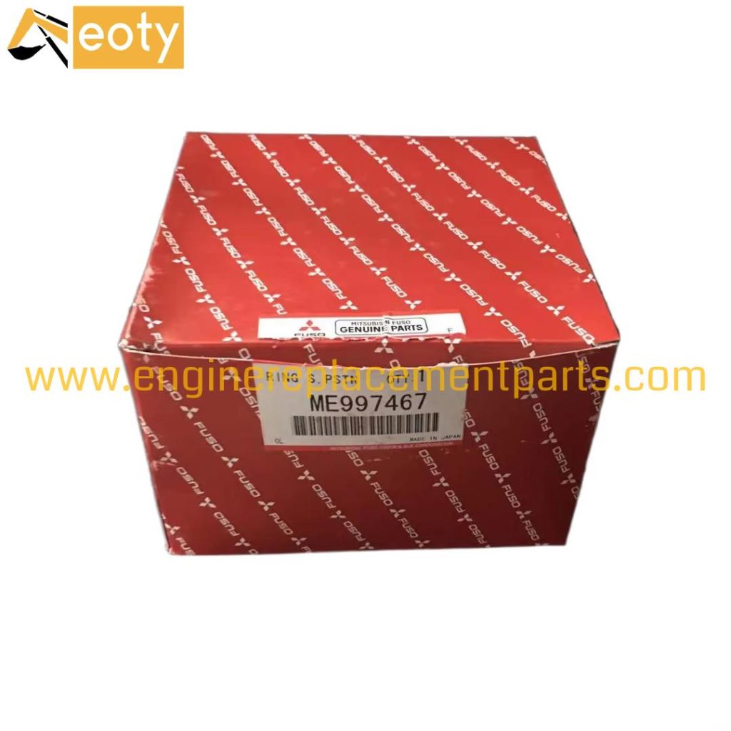 Genuine OEM ME997467 Piston Ring Set for Mitsubishi 6D16T / 6D16 Diesel Engine