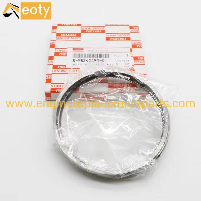 Genuine New Type Big Hole Piston Ring For Excavator Engine For 6bg1 4groove/zax200 Part Number 8-98240483-0/ 8982404830