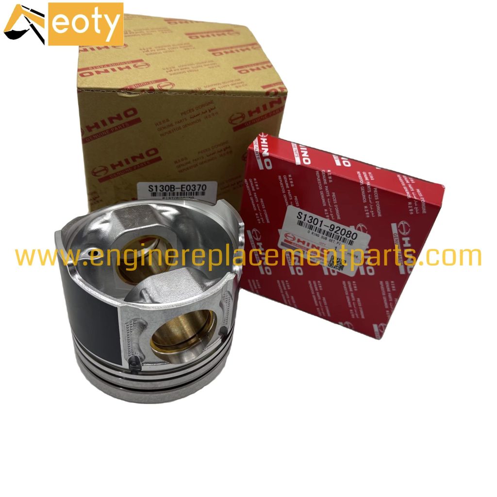 Genuine Hino J05E Piston Kit VHS130BE0370 – Complete Engine Repair Kit