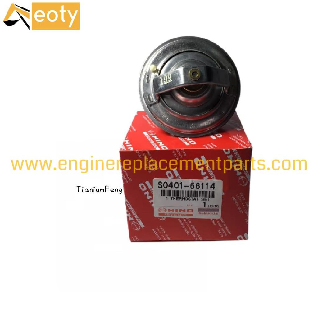 Genuine S0401-66114 Engine Thermostat for Hino J05E, SK200-8, SK210-8, SK250-8, SK260-8