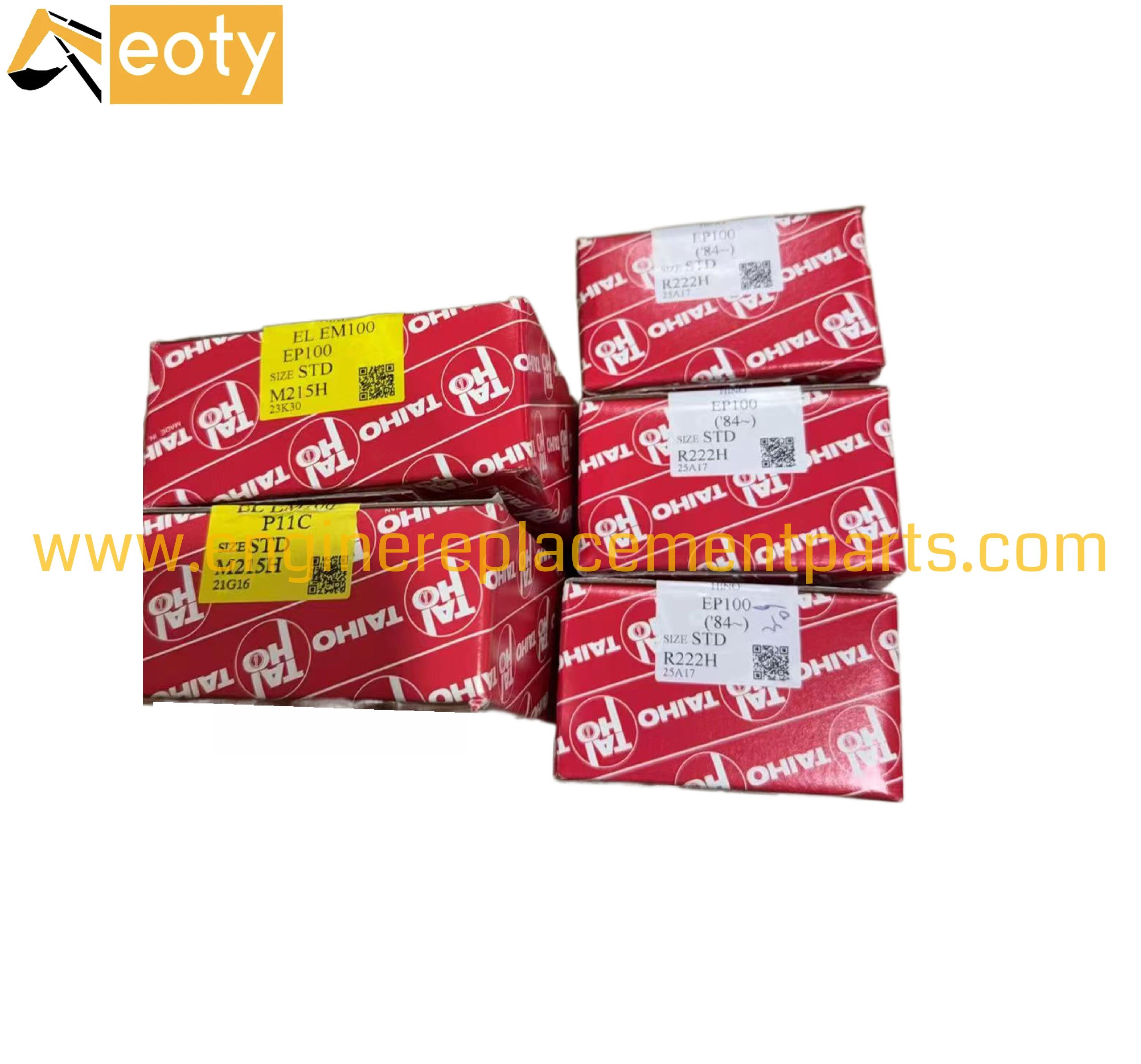 Genuine Std Main Bearing M215h Con Rod Connecting Bearing R222h For Ep100 Engine P11c Pin Bearing