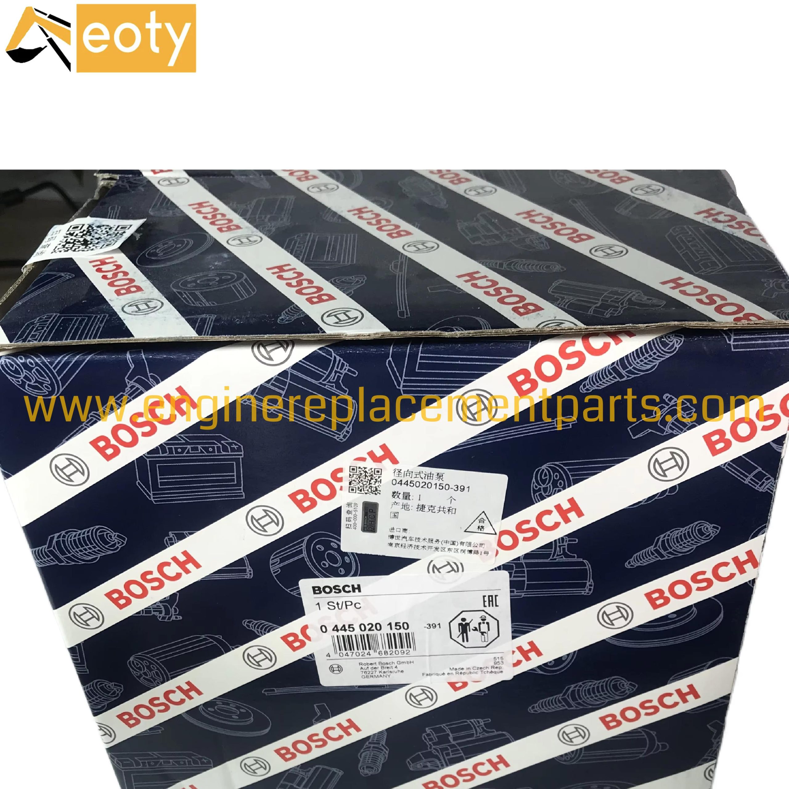 Genuine Supply Pump Injection Pump Part Number 0445020150