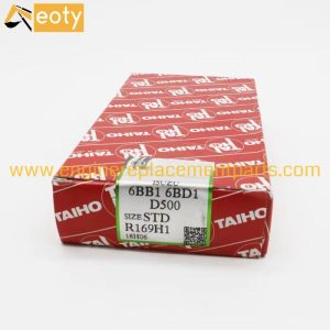 Genuine Taiho R169 STD Connecting Rod Bearing Set for Isuzu 6BG1, 6BG1T, 6BD1, 6BB1 Engines