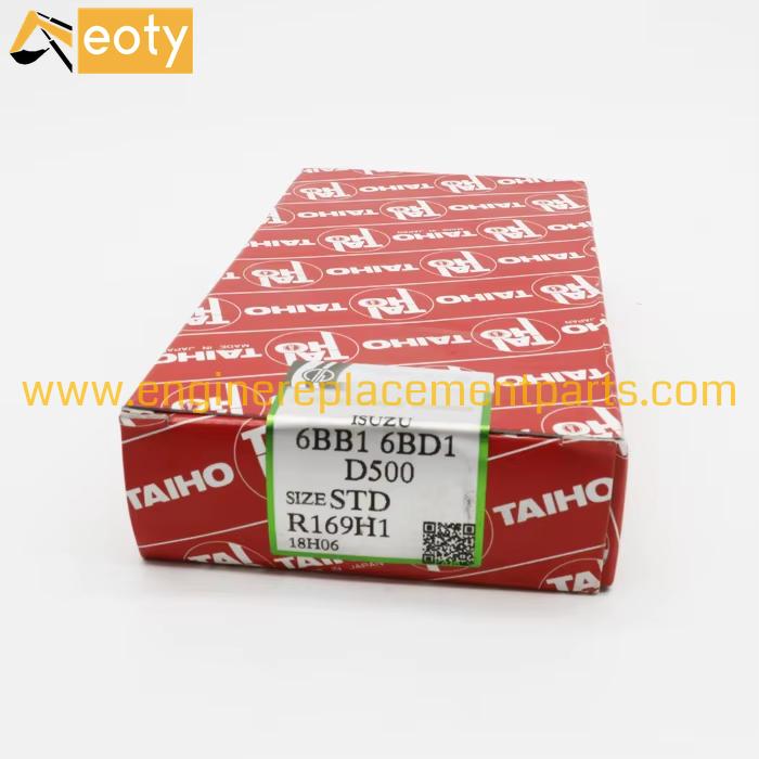 Genuine Taiho R169 STD Connecting Rod Bearing Set for Isuzu 6BG1, 6BG1T, 6BD1, 6BB1 Engines