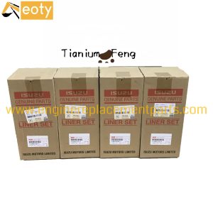 Genuine Isuzu 6HK1 Liner Set Rebuild Kit – ZAX330/360/370, P/N 1878122110