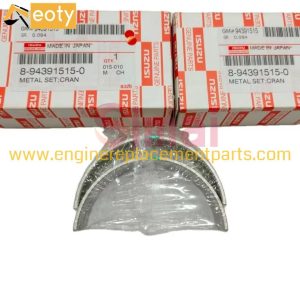 Genuine Isuzu Metal Kit Crankshaft 1115100992 for Excavator Truck