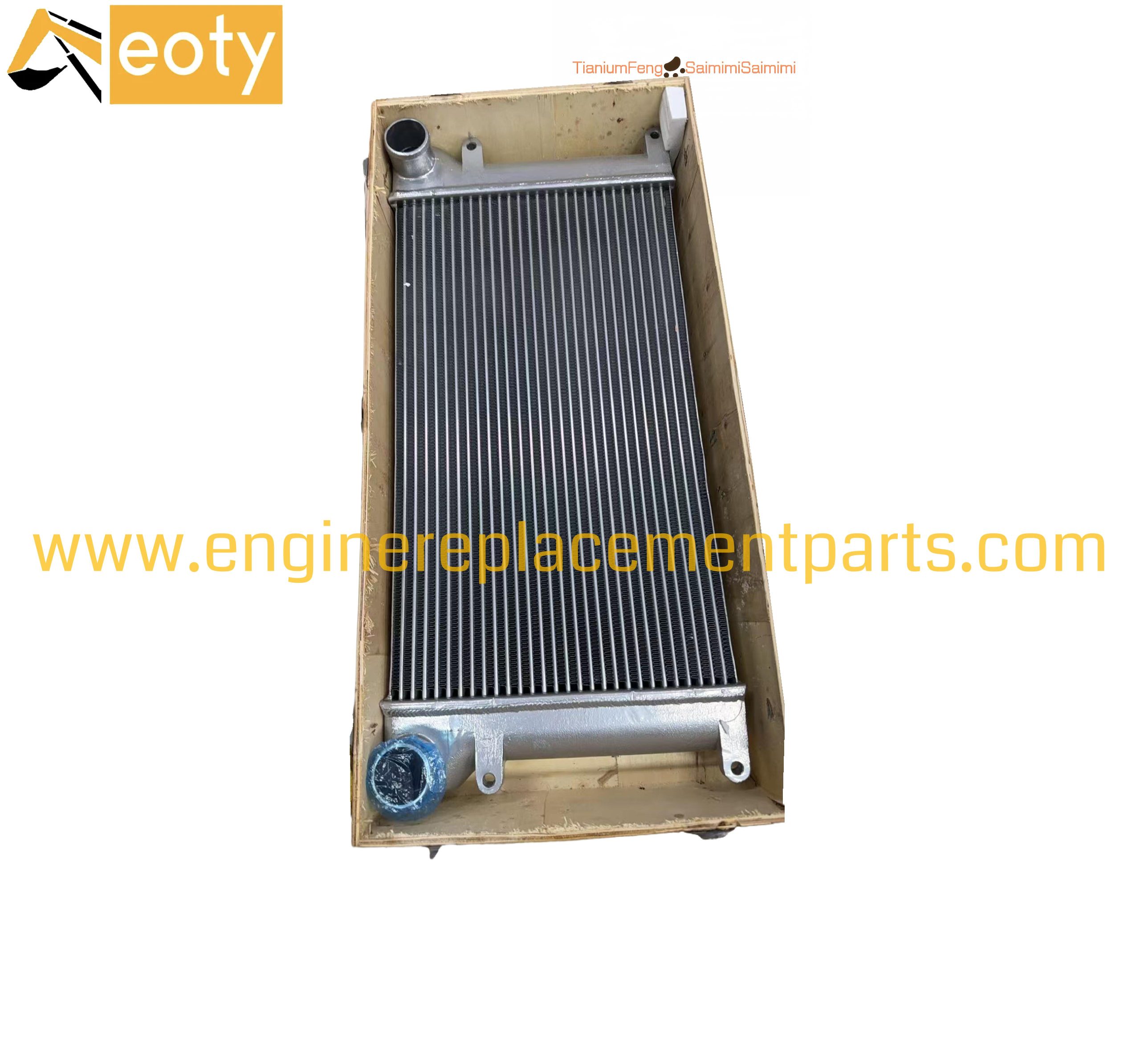 High Quality 4459212 Engine Intercooler Radiator Manufacture For Excavator Zax140w-3