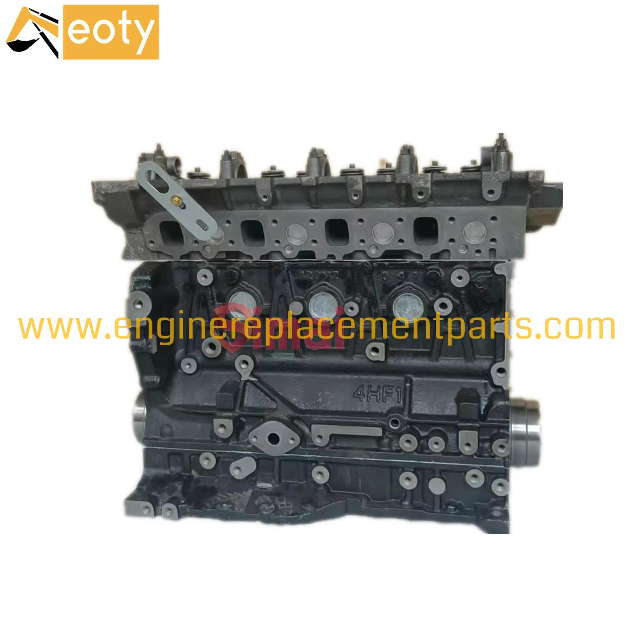 High Quality 4hf1 Long Block Autoparts Long Block 4jb1 4bd1 4bd1t 4hf1 Motor Diesel Engine Assembly