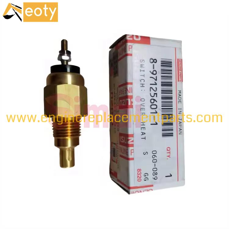 Hitachi Excavator Water Temperature Sensor 8-97125601-1 for EX120-5, EX200-5, EX300-5, EX400
