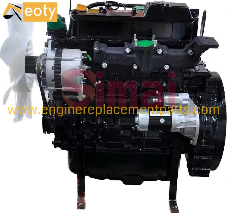 Yanmar Engine Assy 3D84 3D88 4D84 4D88 | Complete Excavator Engine Assembly