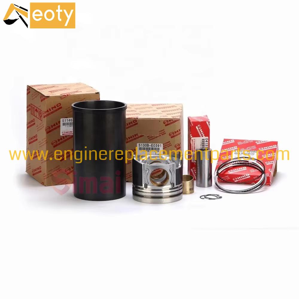 High Quality Piston Liner Kit W04c W04d W04e W06d W06e Cylinder Liner Piston Kit For Hino Engine