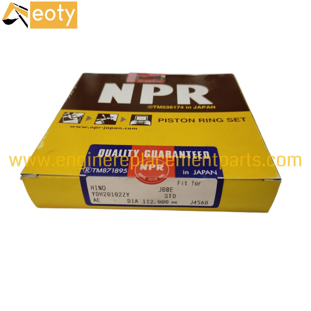 Saimimi Engine Piston Ring Set YDH20102ZY for Komatsu SK300-8, SK350-8 (J05E, J08E)