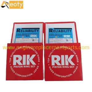RIK Genuine Piston Ring Set for Mitsubishi 6D31 & 4D31 Diesel Engine Rebuild