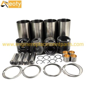 JCB444 Cylinder Liner Kit Piston Set 10304-101-07 | OEM Diesel Engine Spare Parts