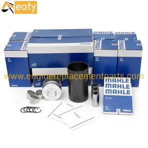 MAHLE 6HK1 Diesel Engine Piston Assembly with Pin & Locks – 1-12111976-0