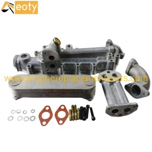 Hino H07C Diesel Engine Oil Cooler Assembly – OEM Size, 6-Month Warranty