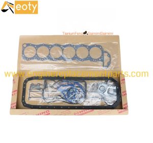 OEM S0401-04187 Engine Overhaul Gasket Kit for Hino J08E Excavator