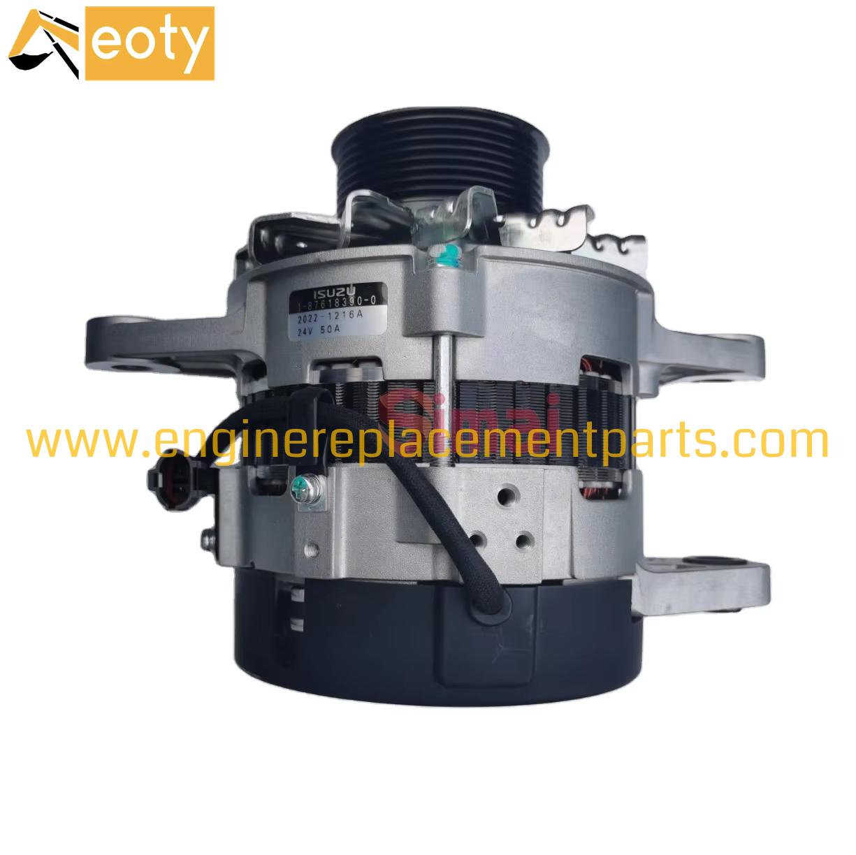 Original 4hk1 Generator Asm 1-87618390-0 Generator 6hk1 1876183900 For Isuzu