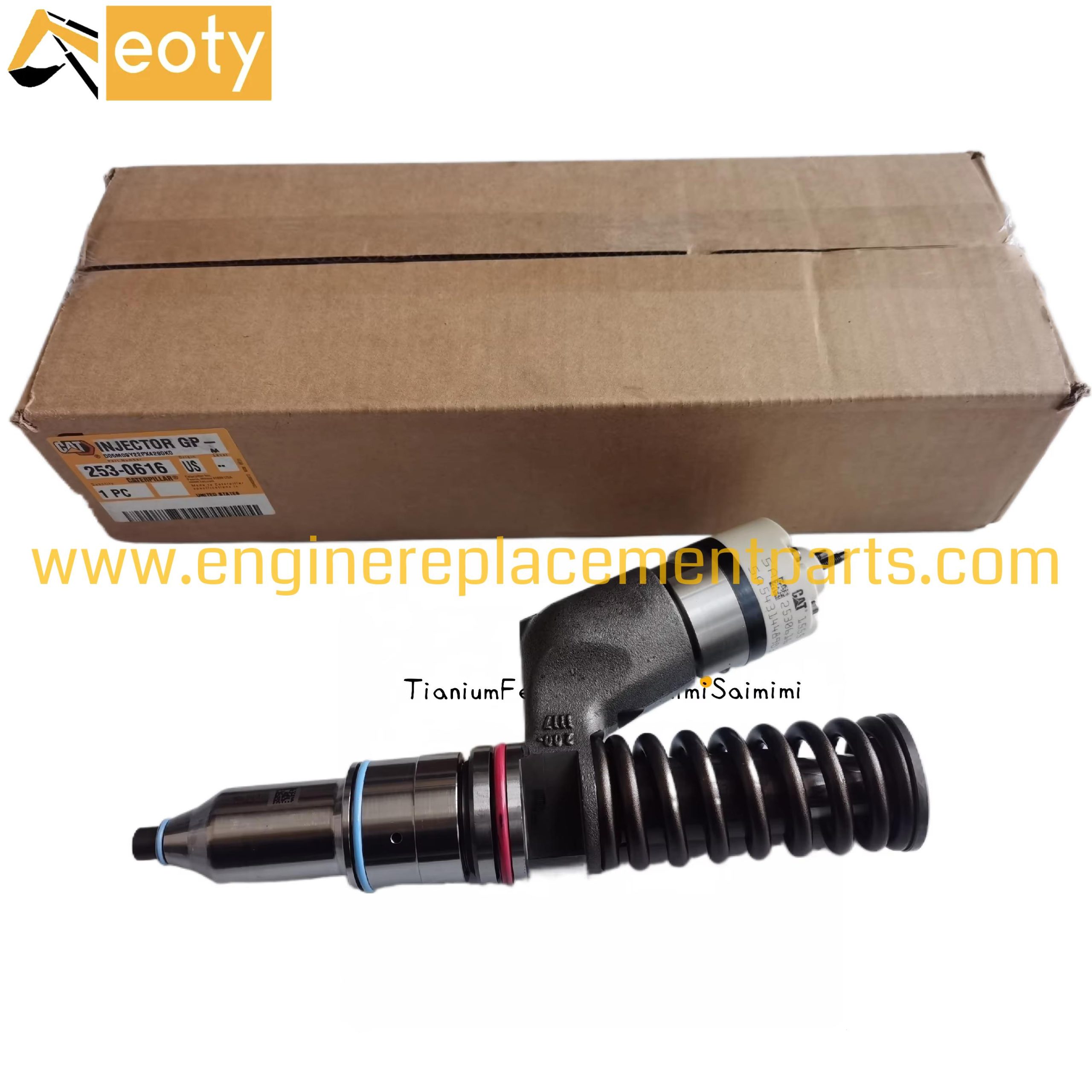 Original Cat C16 C18 Fuel Injector Assembly 10r3265,253-0616 235-1402 For C16 / C18 Diesel Engine Model