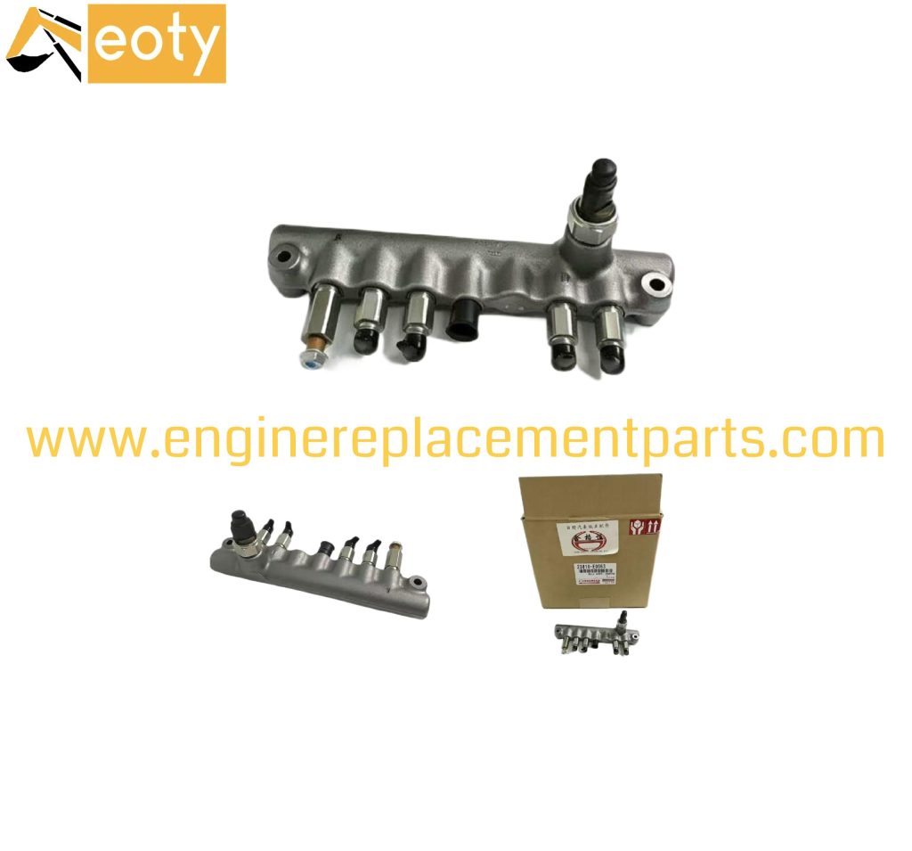 Original Common Rail Assembly VH23810E0063 for SK200-8 SK250-8 J05E Engine