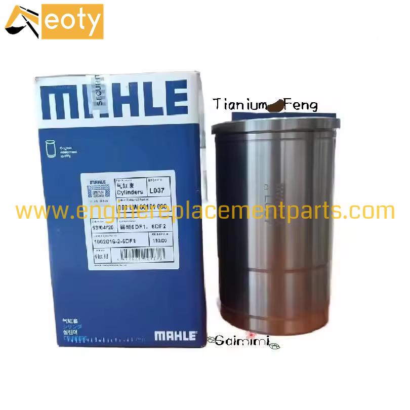 Original Engine Cylinder Liner For Mahle L037/xichai 6df1/6df2 Part Number 1002016-2-6df1 Made In China