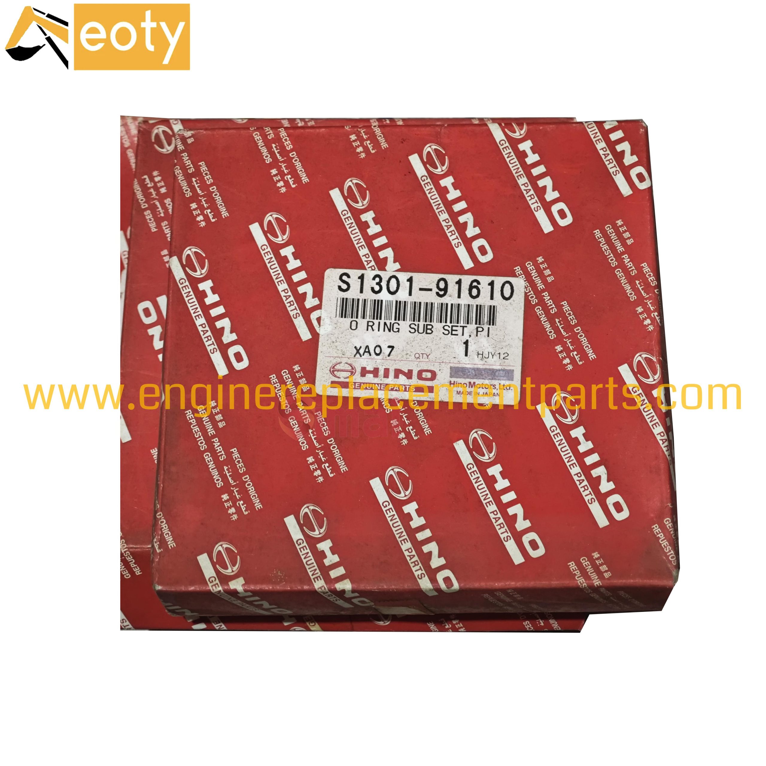Original Piston Ring S1301-91610 Ring Piston Ek100 S1304-e0320 Piston Ring For Hino