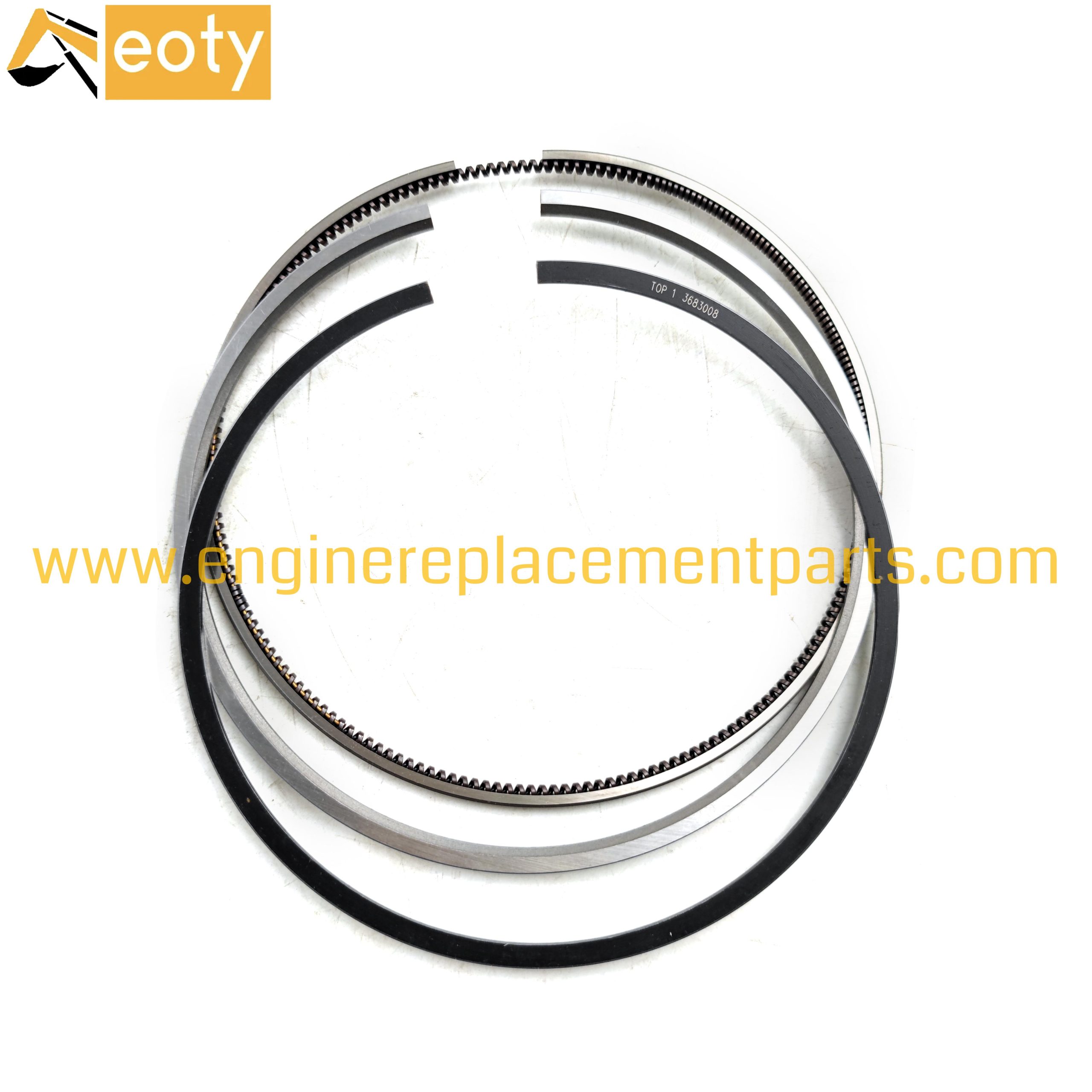 Qsx15 Piston Ring 3683008 3681078 3682398 Suitable For Cummins Engine Parts