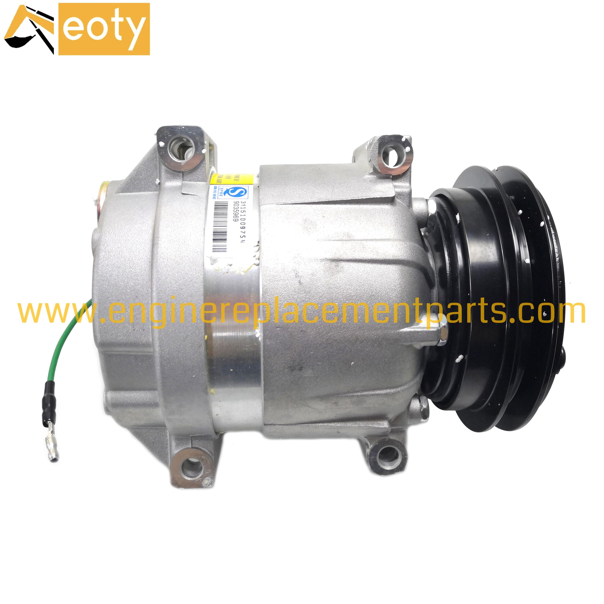 R210 R220 Air Compressor 11n8-92040 11q6-90040 Suitable For Hyundai Engine