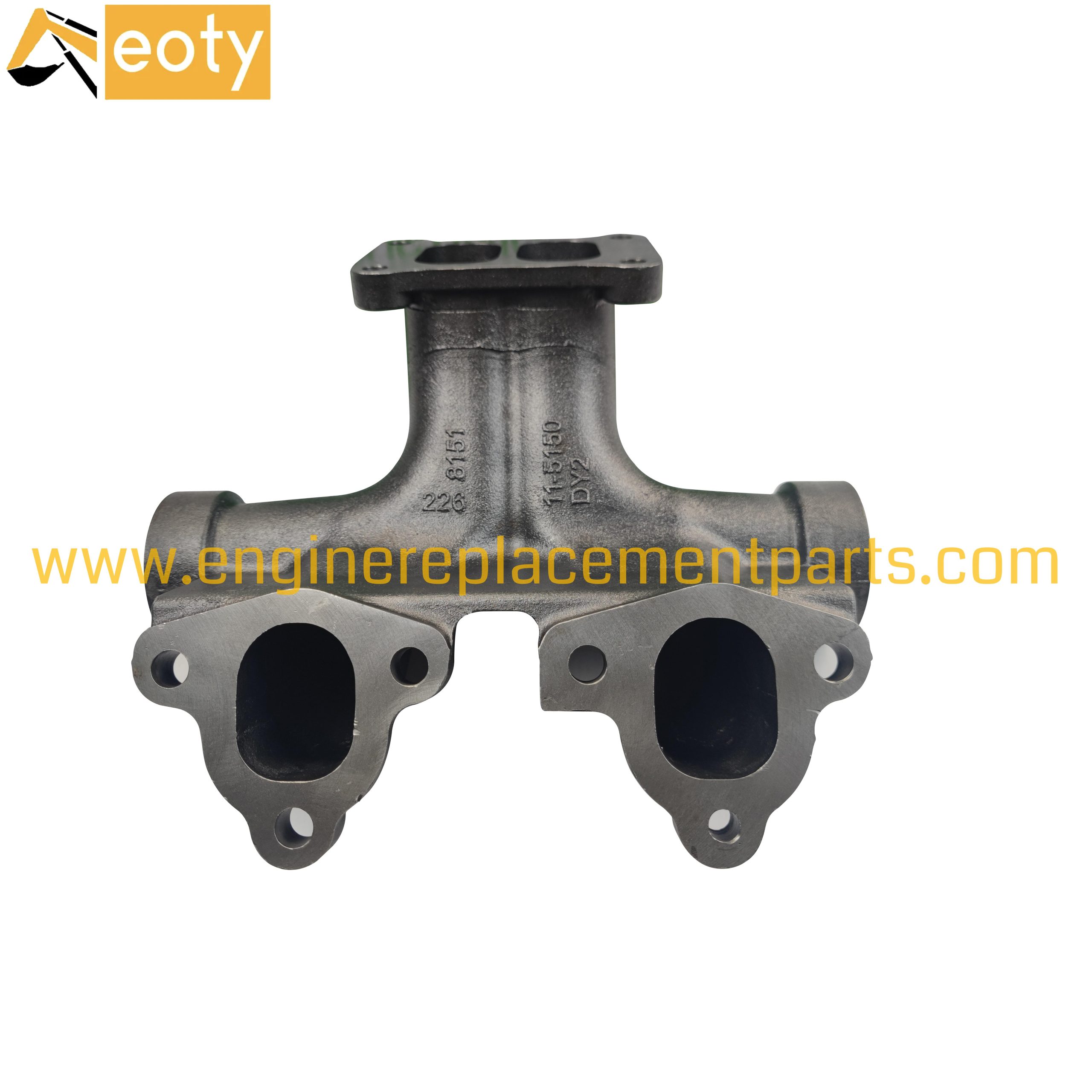 S6d125-1am Exhaust Manifold Suitable For Komatsu Engine Parts