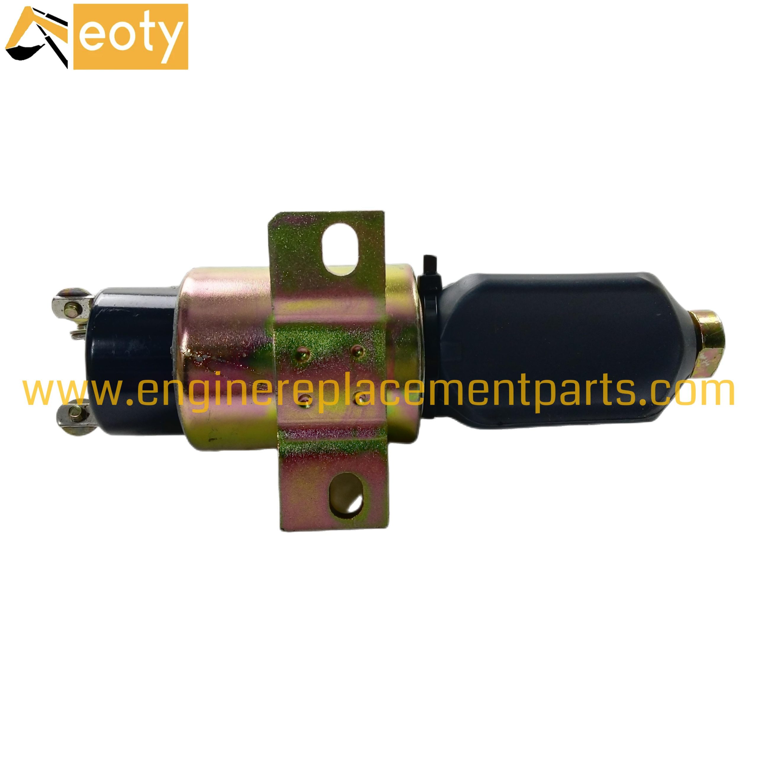 S6k E200b 6d31 6d34 Fuel Shut Off Solenoid 24v 1751-2467uibis5a Suitable For Mitsubishi Engine Parts