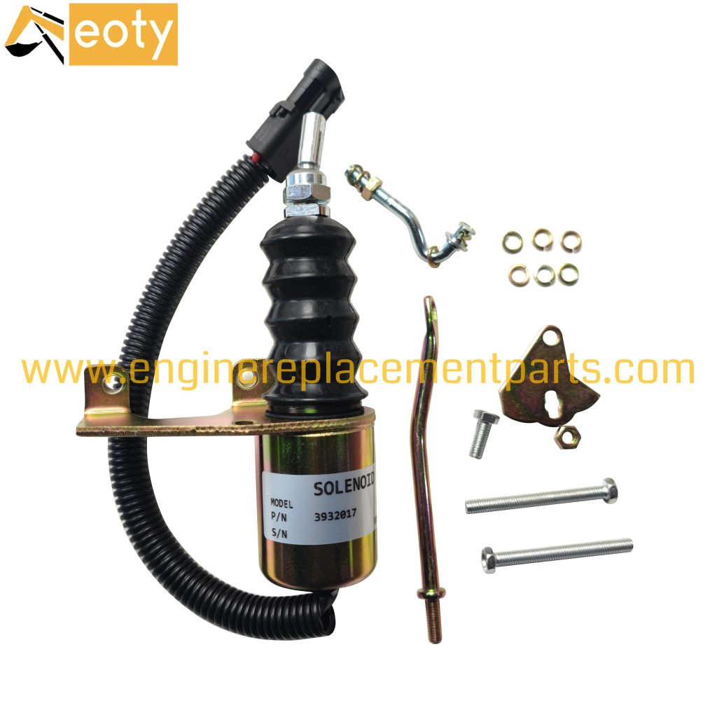 Hdparts SA-3742-12 12V Solenoid Valve OEM 3930017 for Diesel Engine Parts