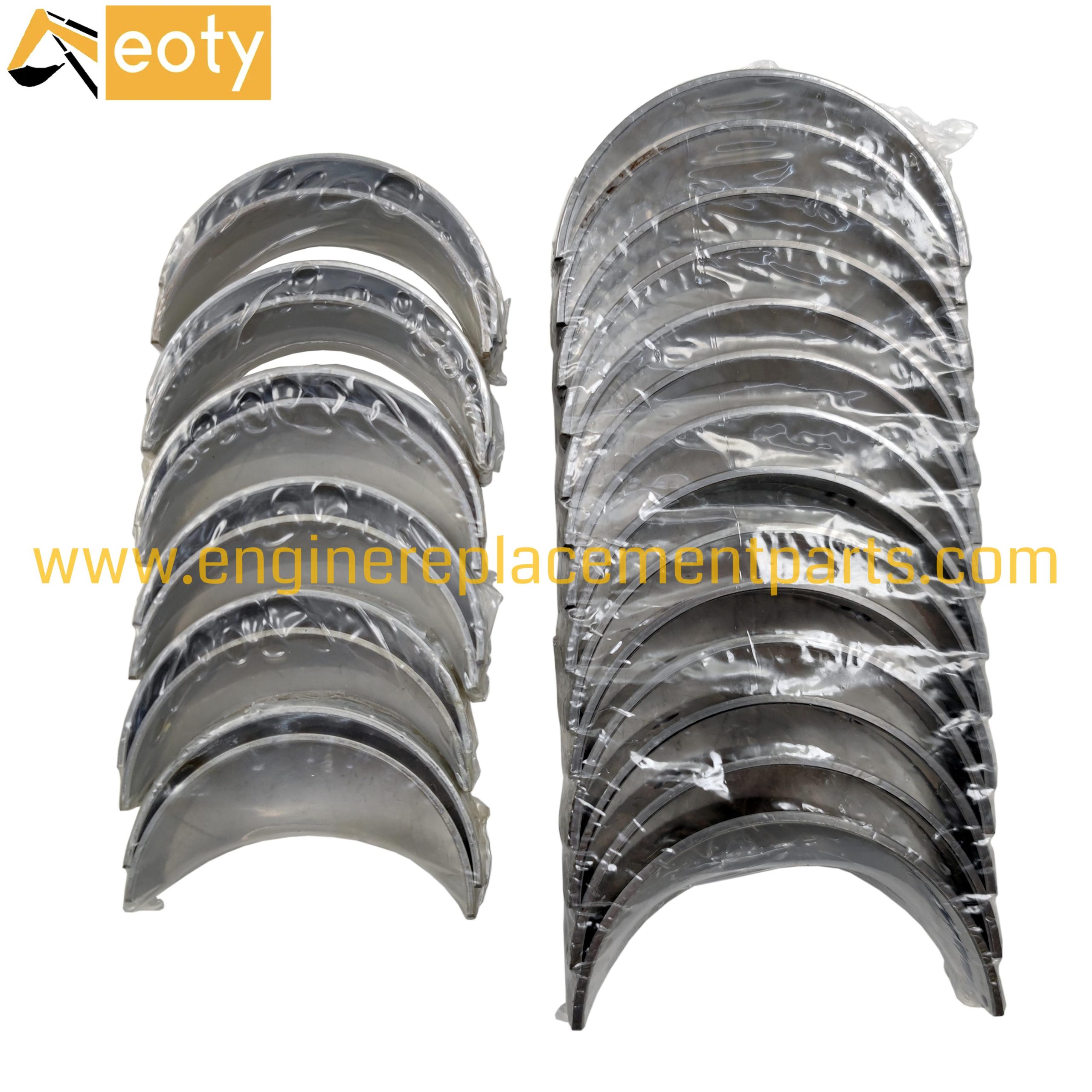 Std D6e Main Crankshaft Bearing 0293-1062 And Connecting Rod Bearing 0293-1578 For Deutz Volvo Engine Spare Parts