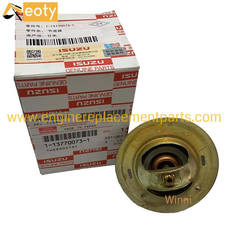 Thermostat 1-13770-070-0 1-13770-073-0 1137700700 1137700730 For Hitachi Excavator Ex200 Sh200 Zax200