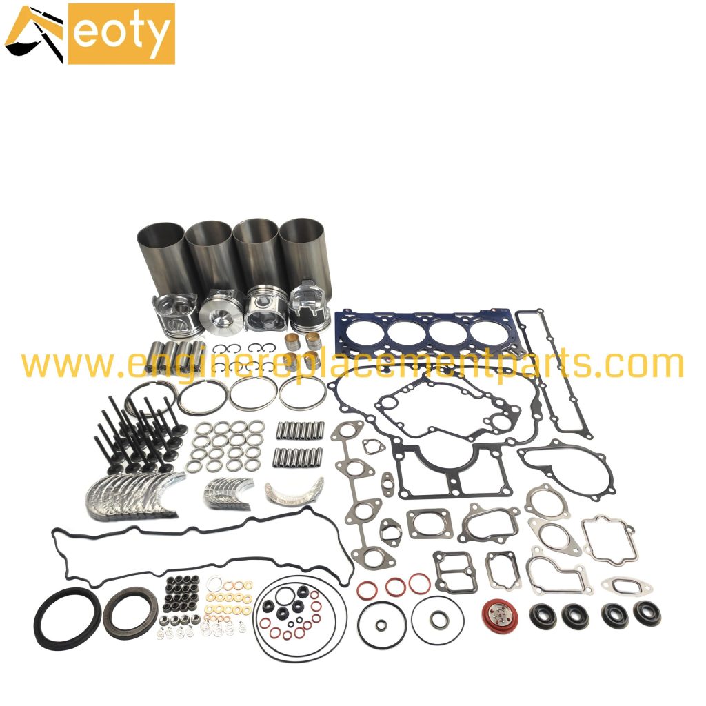 Kubota V2607T Diesel Engine Overhaul Repair Set Piston Kit 1J701-21110