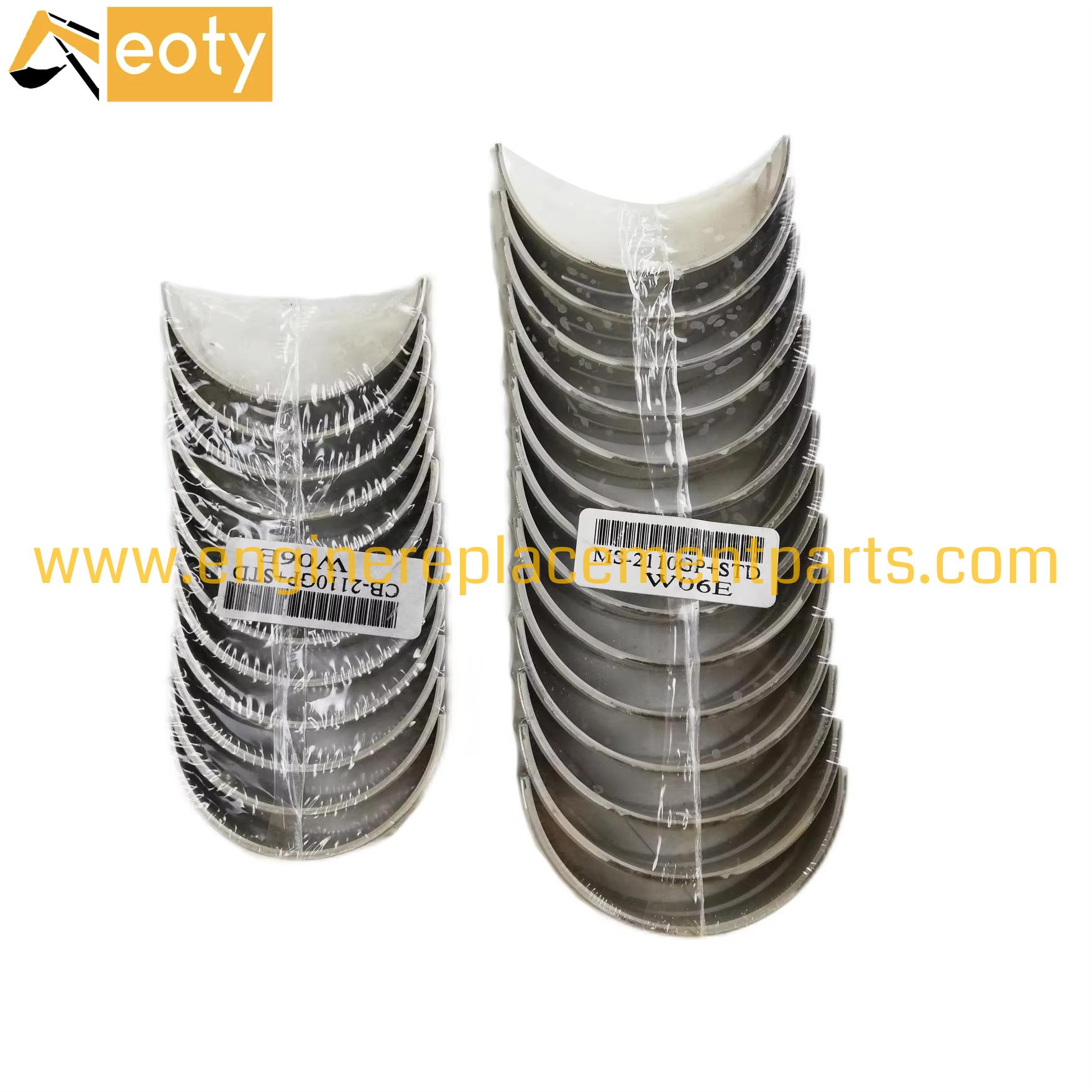 W06e Main Bearing And Connecting Rod Bearing 04010-0254 For Hino Engine Parts