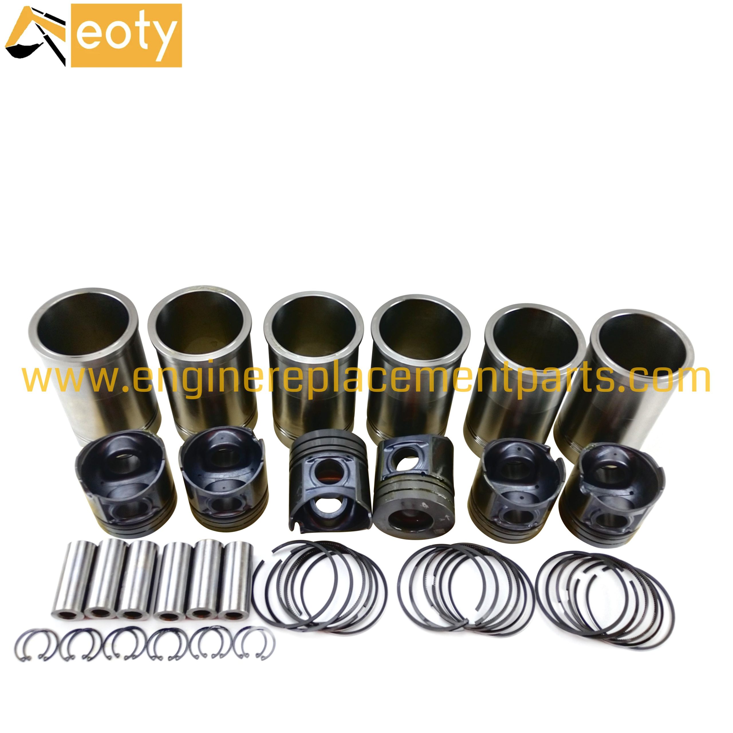 Yc6b150z-t11 Cylinder Liner Kit Suitable For Yuchai Engine Parts