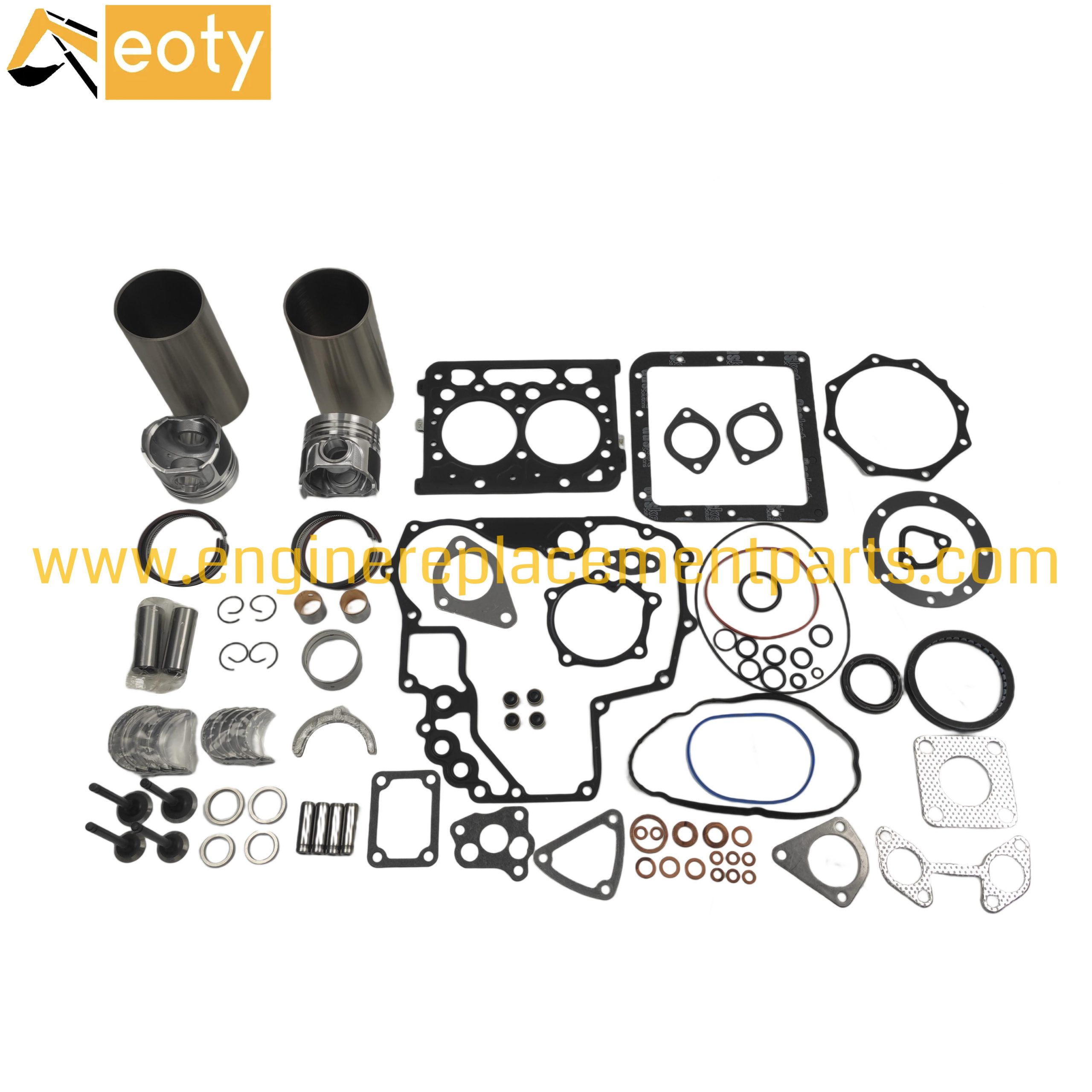 Z402 For Kubota Tractor Diesel Engine Overhaul Rebuild Kits Machinery Parts For Efficient Performance