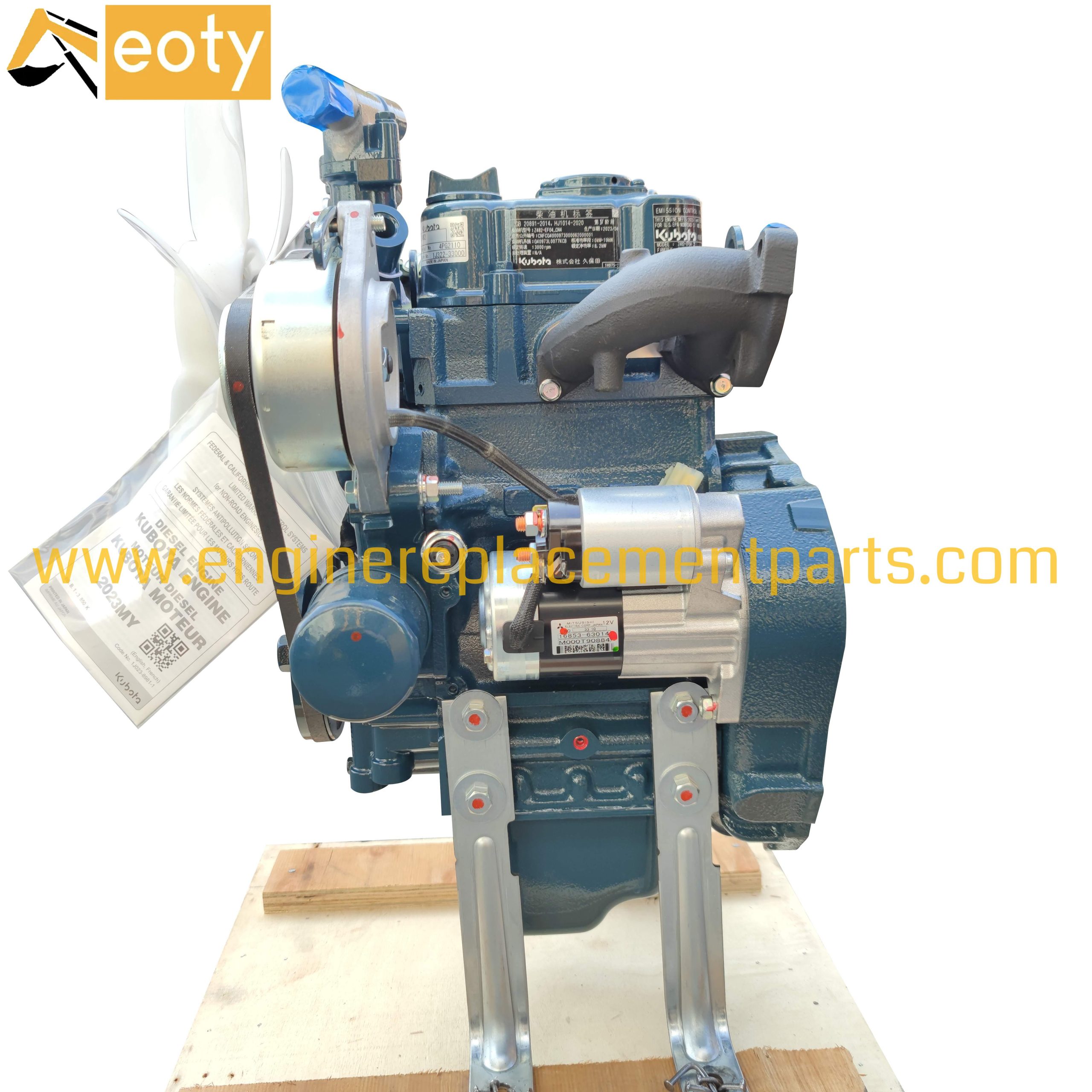 Z482 Engine Assy Suitable For Kubota Engine Parts