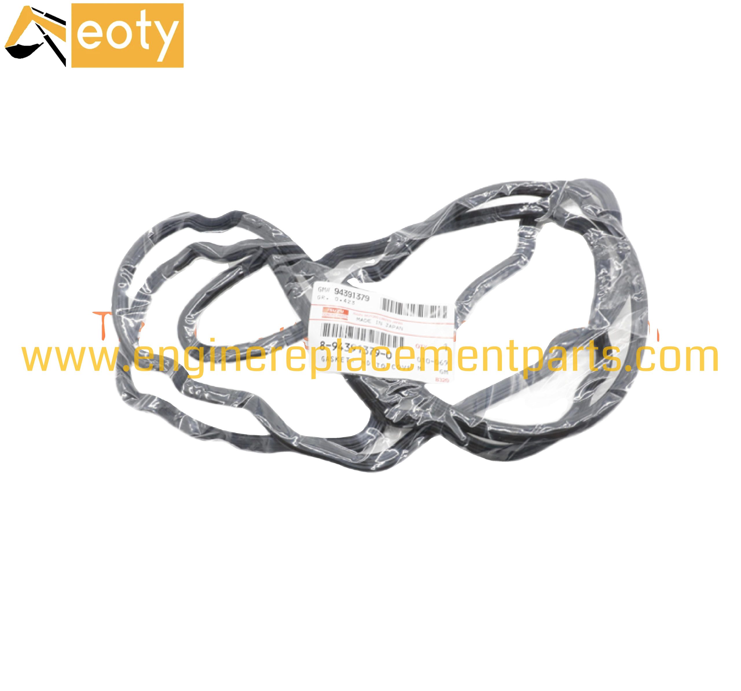 Zx330-3 6hk1 8-94391380-0 Valve Cover Upper Gasket 8943913800 8943913790 Gasket Head Cover Made In Japan